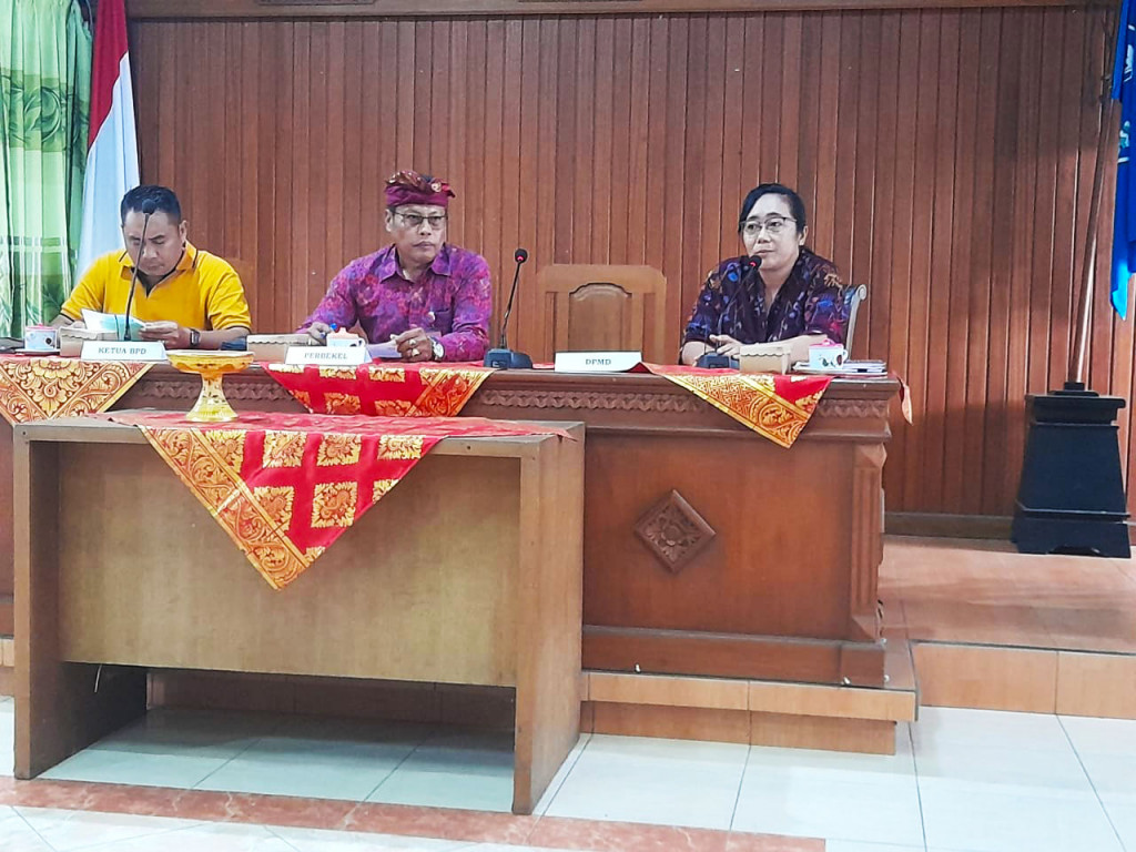 Kegiatan Pendampingan Kelembagaan BPD, LKD, dan Pendataan Swadaya Murni Masyarakat & Pembangunan di Desa Sedang & Mekar Bhuwana